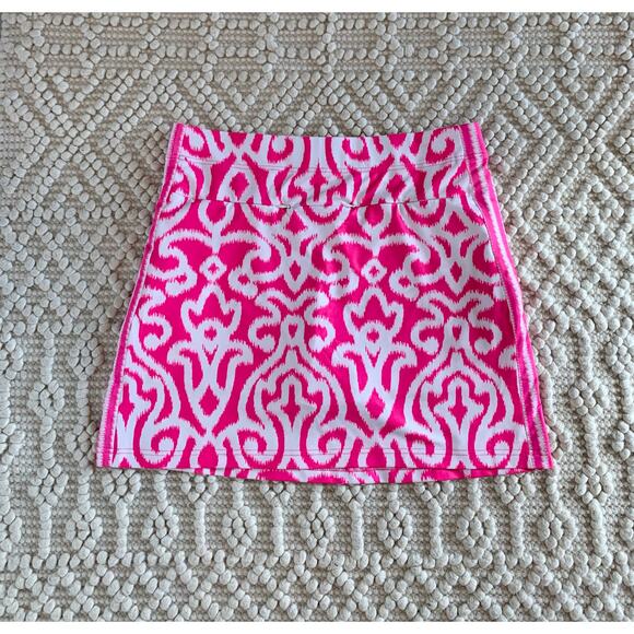 Gretchen Scott Arabesque Pink White Skort Size Medium - Picture 4 of 6